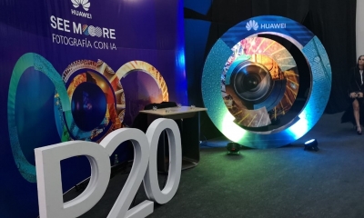El Huawei P20 y el Huawei P20 Pro se lucieron en la pasarela más importante del país/Foto. RB