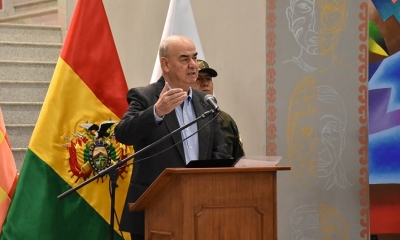El ministro de Economía y Finanzas Públicas, José Luis Parada.