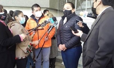 Diputada cruceña Deysi Choque (MAS)