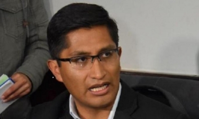 Edwin Blanco, exfiscal de La Paz/Foto. RRSS