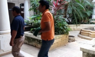 Mayor de la Policía, Óscar Miranda Flores/Foto. RRSS