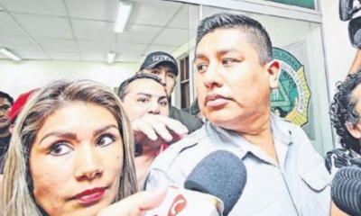El diputado del MAS en la fiscalía el viernes. | EL DEBER