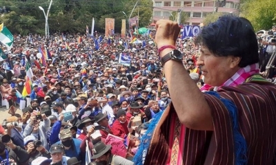 Foto/ Archivo: El expresidente Evo Morales
