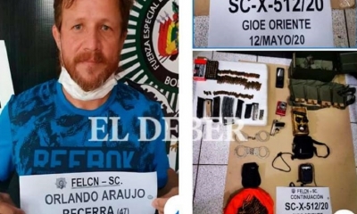  El excapitán Orlando Araujo Becerra