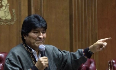 El expresidente Evo Morales