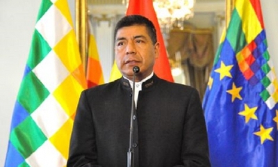 Fernando Huanacuni, canciller de Bolivia. Foto: Internet