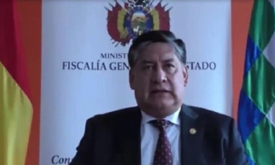 El fiscal General del Estado, Juan Lanchipa Ponce. | FGE