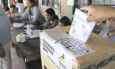 Elecciones en Bolivia