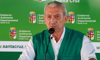 El secretario de Salud de la Gobernación cruceña, Óscar Urenda