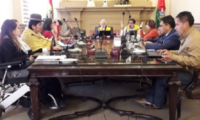 Concejo Municipal de La Paz Foto: RRSS