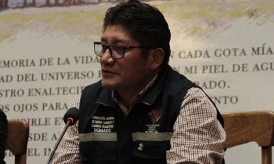 El viceministro de Medio Ambiente, Biodiversidad, Cambios Climáticos y de Gestión y Desarrollo Forestal, Magín Herrera