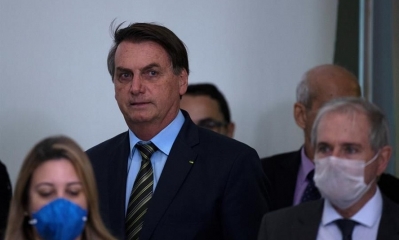 El presidente brasileño, Jair Bolsonaro