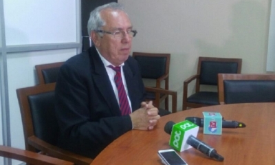 Manfredo Menacho, Decano de la UAGRM/Foto. RRSS