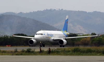 Un avión Airbus A320 de Aruba Airlines. Foto. RT