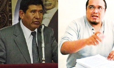 Gonzalo Alcón Aliaga y Jhasmani Torrico/Foto. Kandire