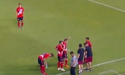 El partido se realizó en Santa Cruz/Foto. Captura de pantalla 