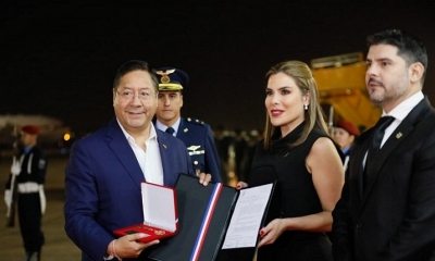 Este martes se realizará la posesión de Santiago Peña como nuevo presidente de Paraguay.