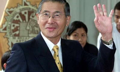 El expresidente peruano Alberto Fujimori.