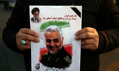Foto del difunto general iraní Qassem Soleimani. 8 de enero de 2020.