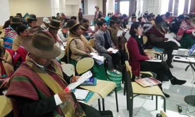 Las organizaciones campesinas están contra el carnet.