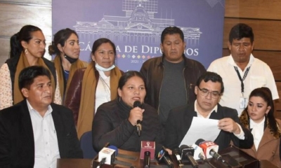 Un grupo de diputados, entre ellos el presidente de la Cámara Baja, Jerges Mercado, fueron identificados como el “ala renovadora”. 