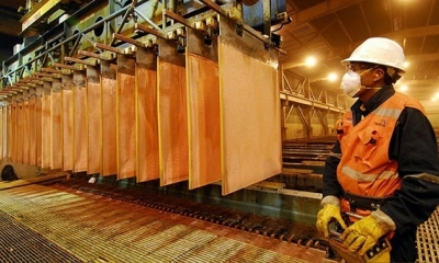 Chile es uno de los grandes productores mundiales de cobre. | Fuente: AFP