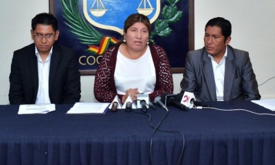 La gobernadora de Cochabamba, Esther Soria. | GADC