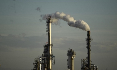 Imagen referencial de una refinería de petróleo estadounidense.