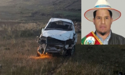 El alcalde y su chófer murieron en la tragedia/Foto. Kandire
