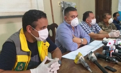 El director del Servicio Departamental de Salud (SEDES), Carlos Reyes
