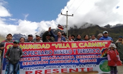 El candidato a la presidencia del MAS - IPSPS, Luis Arce Catacora. ( C )