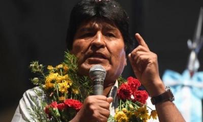 El presidente Evo Morales