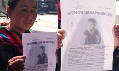 La madre denuncia a los mineros de Cosnipata/Foto. Kandire
