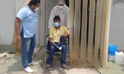 Sale un paciente y quedan cuatro internados en domos de la CNS en Trinidad.