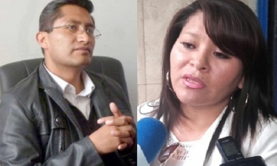 El Fiscal y la Abogada/Foto. Kandire.bo