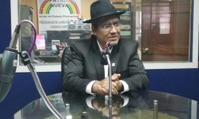 Diego Pary, canciller de Bolivia/Foto. RRSS