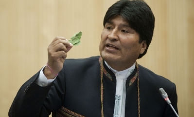 El presidente Evo Morales. 