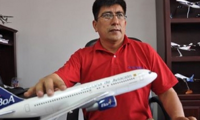 Ronald Casso, gerente general de Boliviana de Aviación/Foto. RRSS