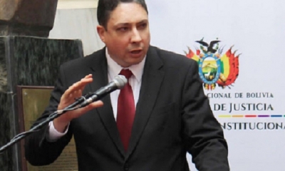 Héctor Arce, ministro de Justicia/Foto. RRSS