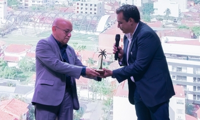 ENTEL recibió la Palmera nominada a la Tecnología por su participación en la EXPOCRUZ