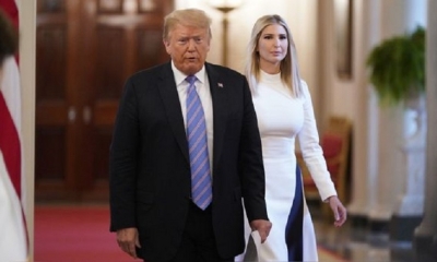 Donald Trump y su hija Ivanka, quien actúa como su consejera. | Fuente: EFE