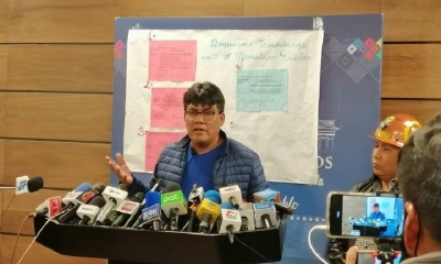 El diputado por el MAS Héctor Arce. 