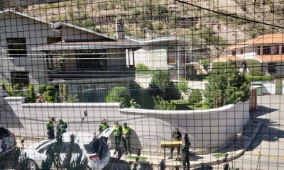 La embajada de México en La Paz. 