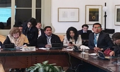 El viceministro Felipes Cáceres, participa en el evento/Foto. RRSS