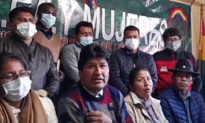 El expresidente Evo Morales.
