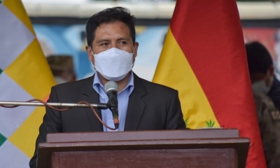 El ministro de Salud, Jeyson Auza  /Foto.Archivo