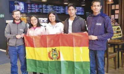 La delegación boliviana/Foto. CDS
