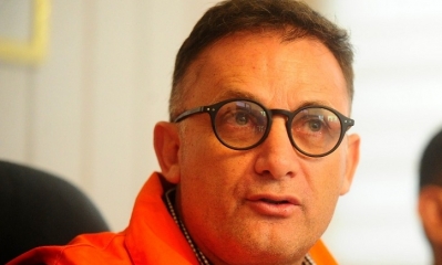 El ministro de Defensa, Luis Fernando López
