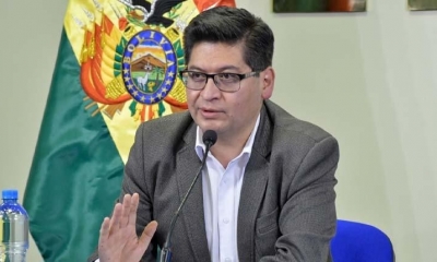 El ministro de Economía y Finanzas Públicas, Marcelo Montenegro. | ABI