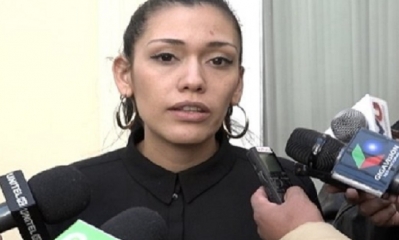 Adriana Salvatierra, presidenta del Senado/Foto. RRSS